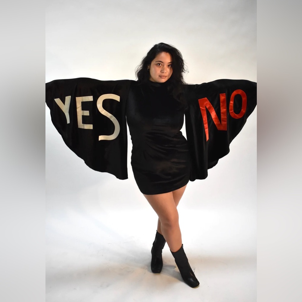 Fashion Brand Company Nonverbal Velvet Dress